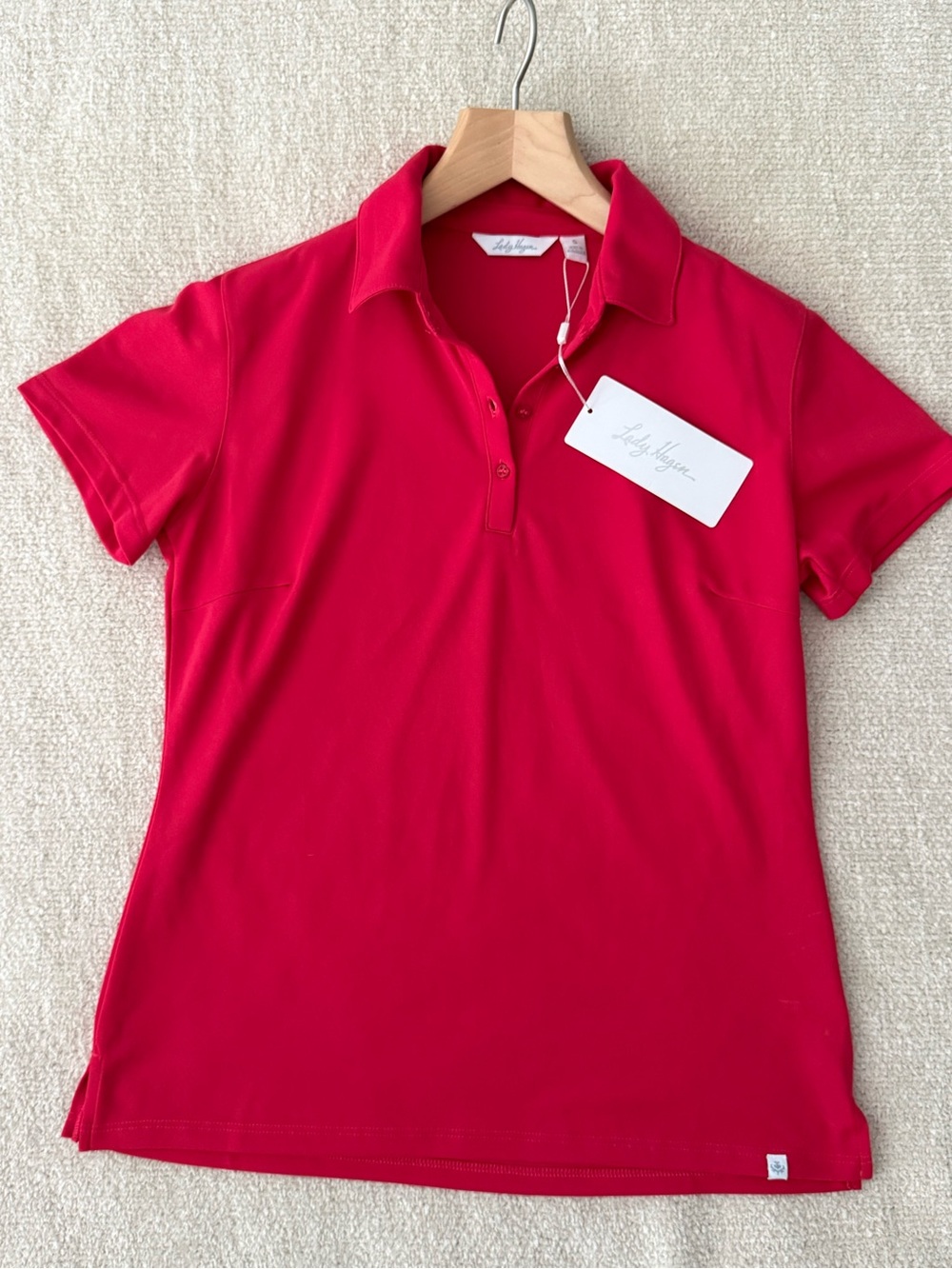 Lady Hagen “Hagen” Pique Short Sleeve Golf Polo Women’s Small NWT